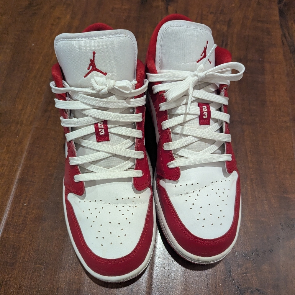 Jordan 1 Low Gym Red White